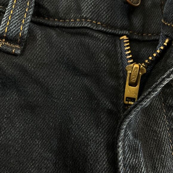 Levis LVC Orange Tab 606 Super Slim Dark Wash Raw Hem Jeans Sz 26 - Picture 13 of 13